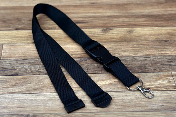 Lanyards                       Onbedrukt Safety Black